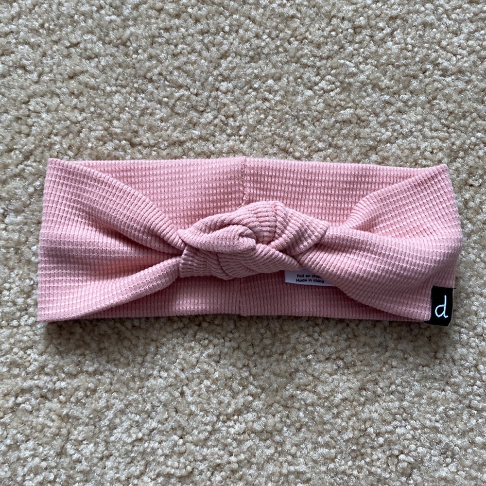 Pink Knot Headband - Deux Par Deux